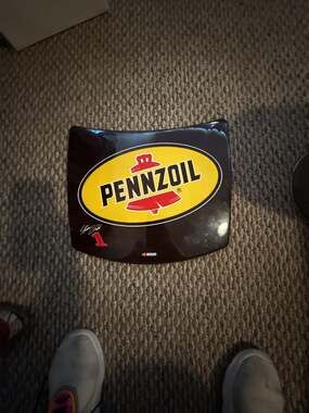 NASCAR Steve Park #1 Pennzoil Replica Mini Hood Wall Decor